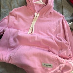 Excellent condition pink hoodie